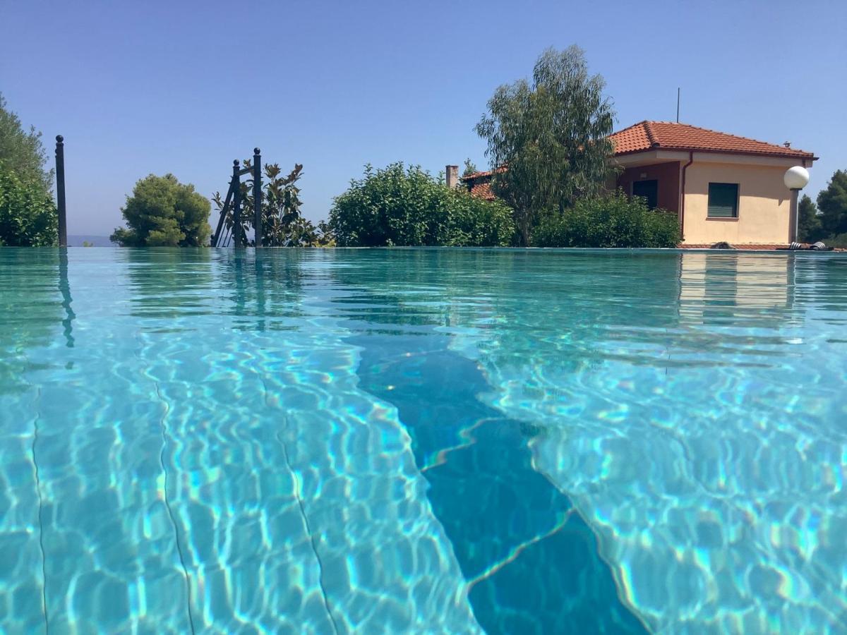 Amazing Villa With Views Sea In פאליאורי מראה חיצוני תמונה