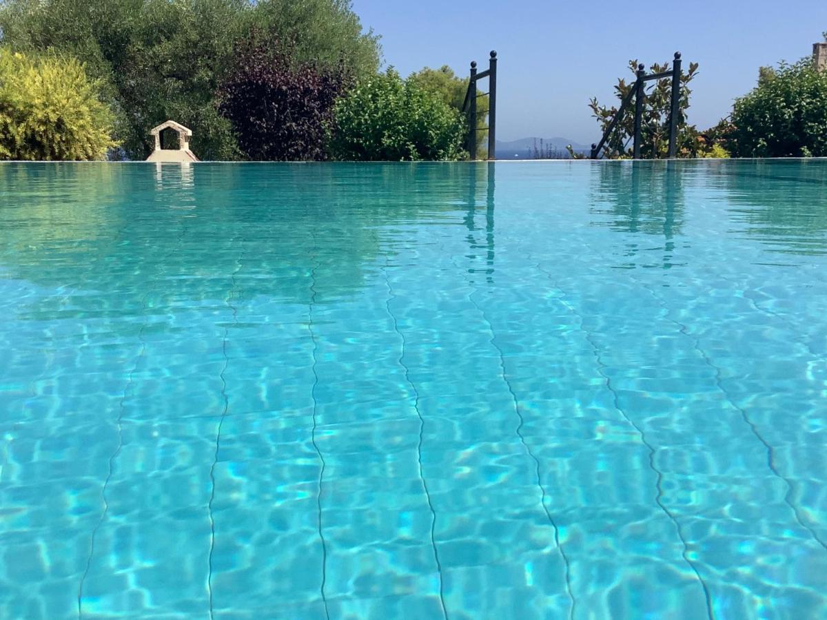 Amazing Villa With Views Sea In פאליאורי מראה חיצוני תמונה