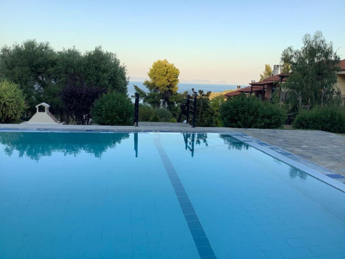 Amazing Villa With Views Sea In פאליאורי מראה חיצוני תמונה