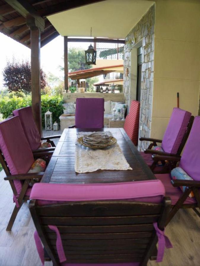 Amazing Villa With Views Sea In פאליאורי מראה חיצוני תמונה